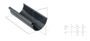 Jak wybrać idealną szerokość rynny: 100 czy 125 mm do Twojego dachu?
