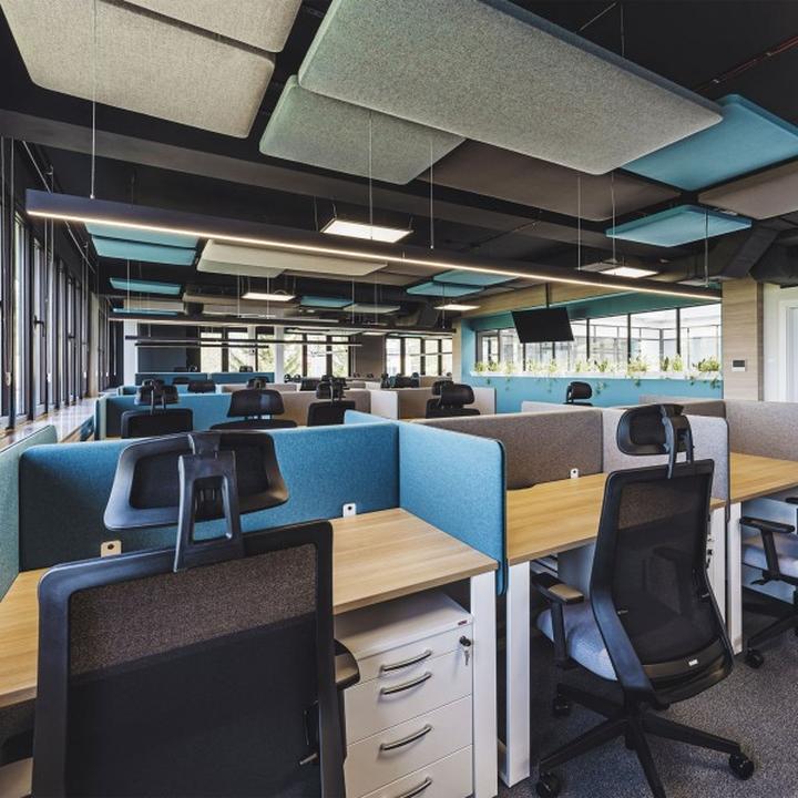 Akustyka biura a produktywność